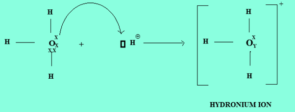 Formation Of Hydronium Ion