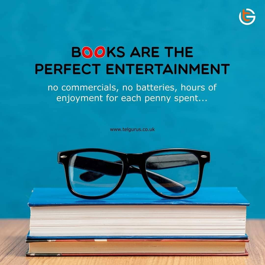 books are the perfect entertenment