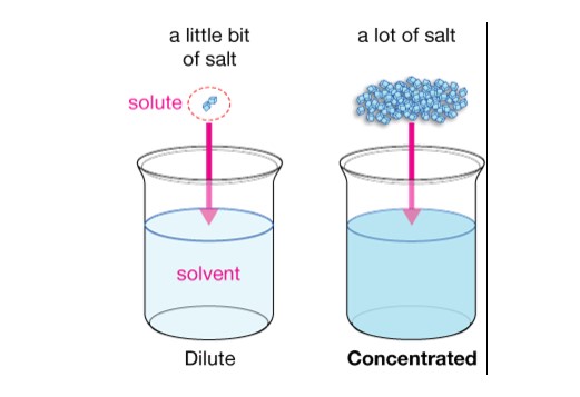 What is concentration in chemistry?