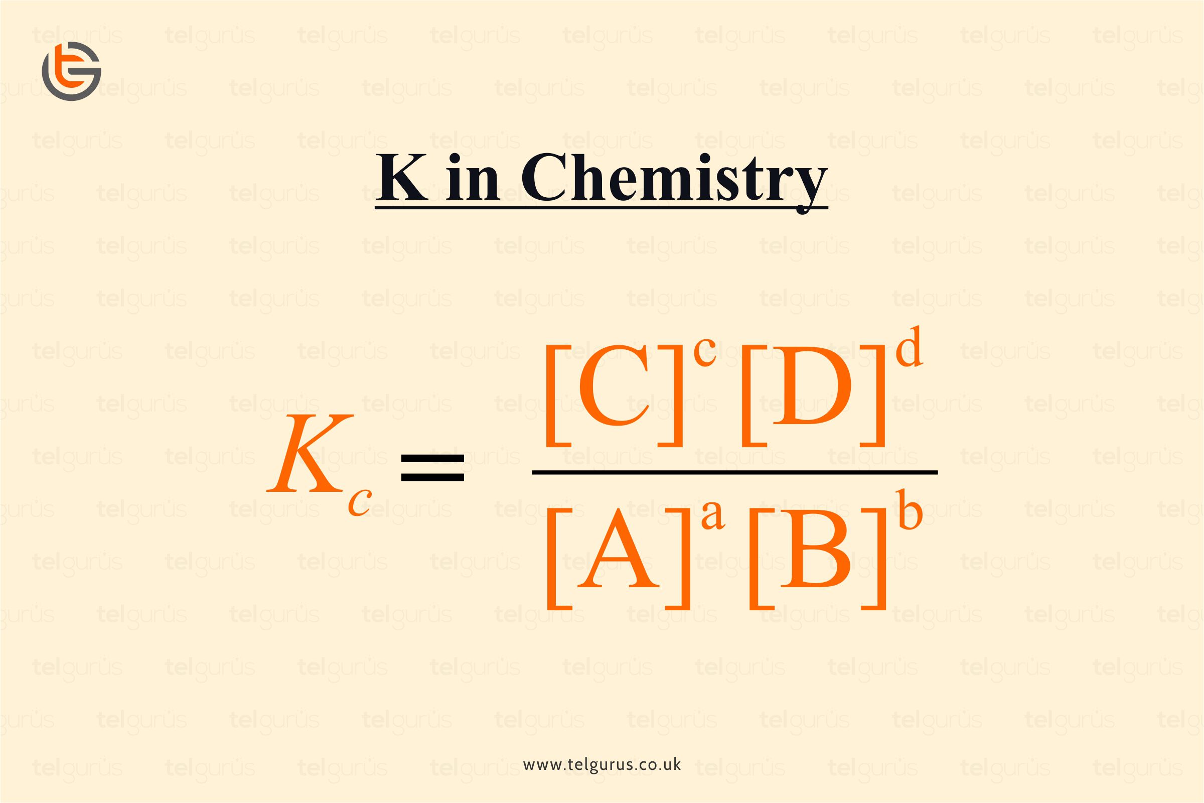 K in Chemistry