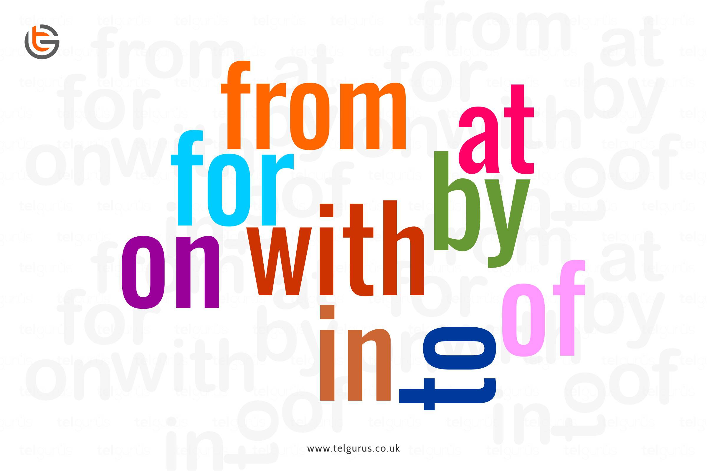 What is the use of prepositions in English?