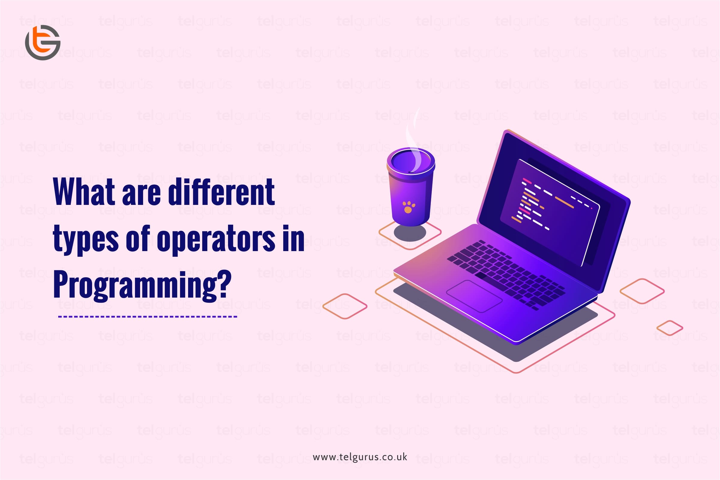 What are different types of operators in Programming